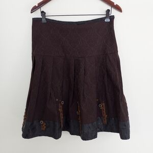 Tristan & Iseut Whimsigoth Pleated Skirt Size 10